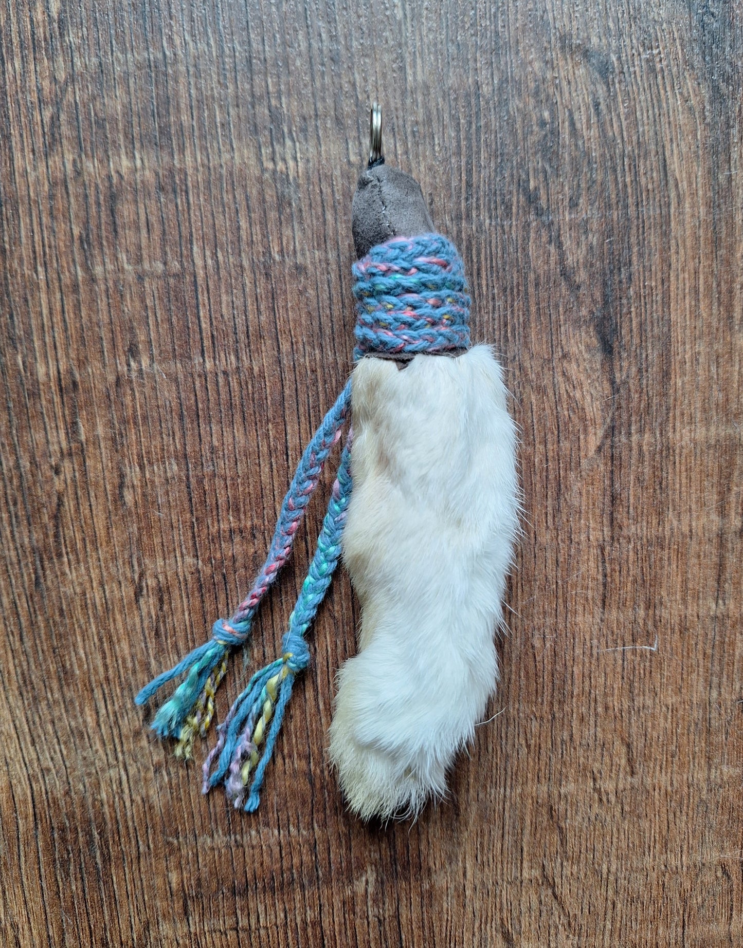 Rabbit paw pendants