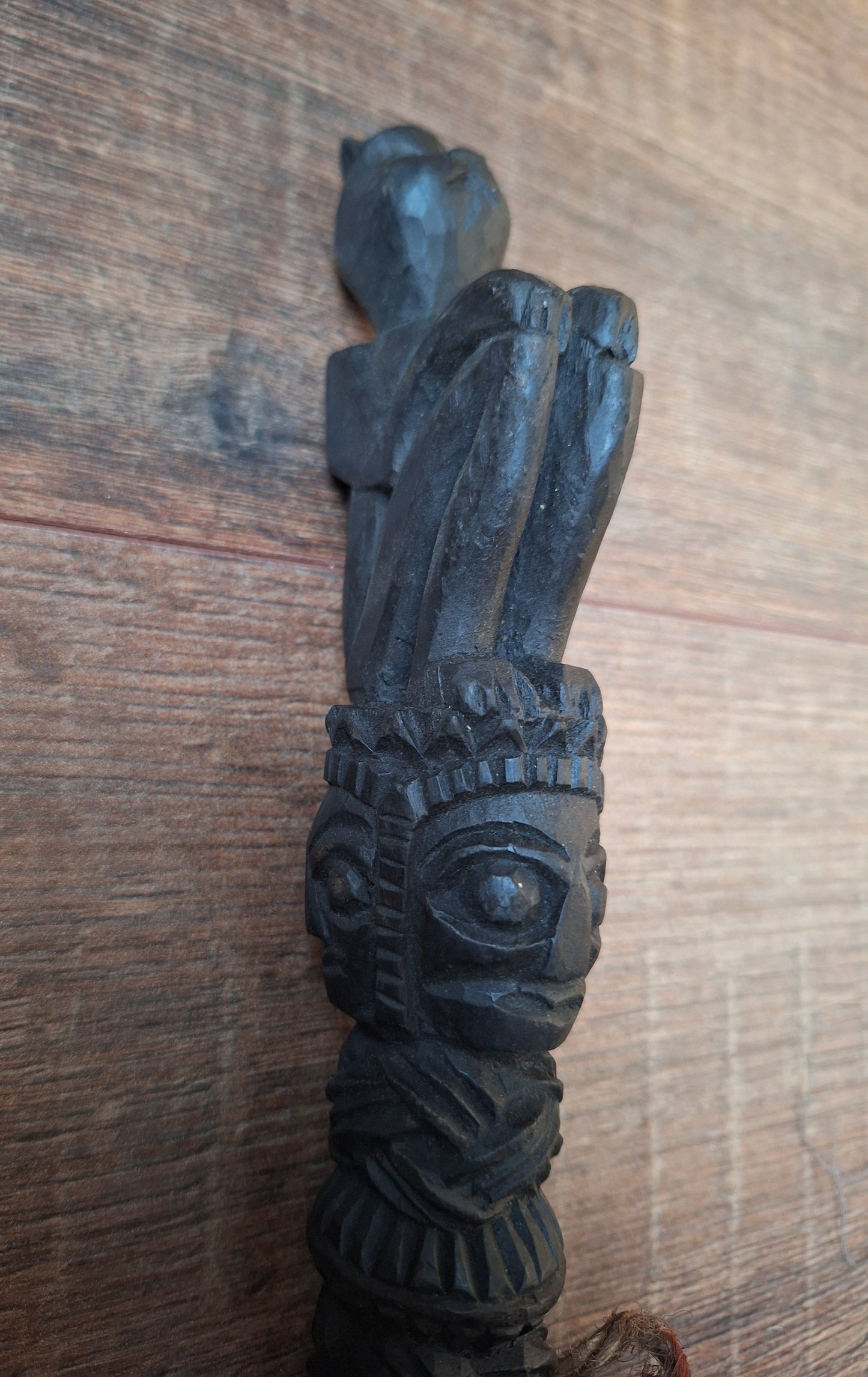 Antique wooden phurba #42