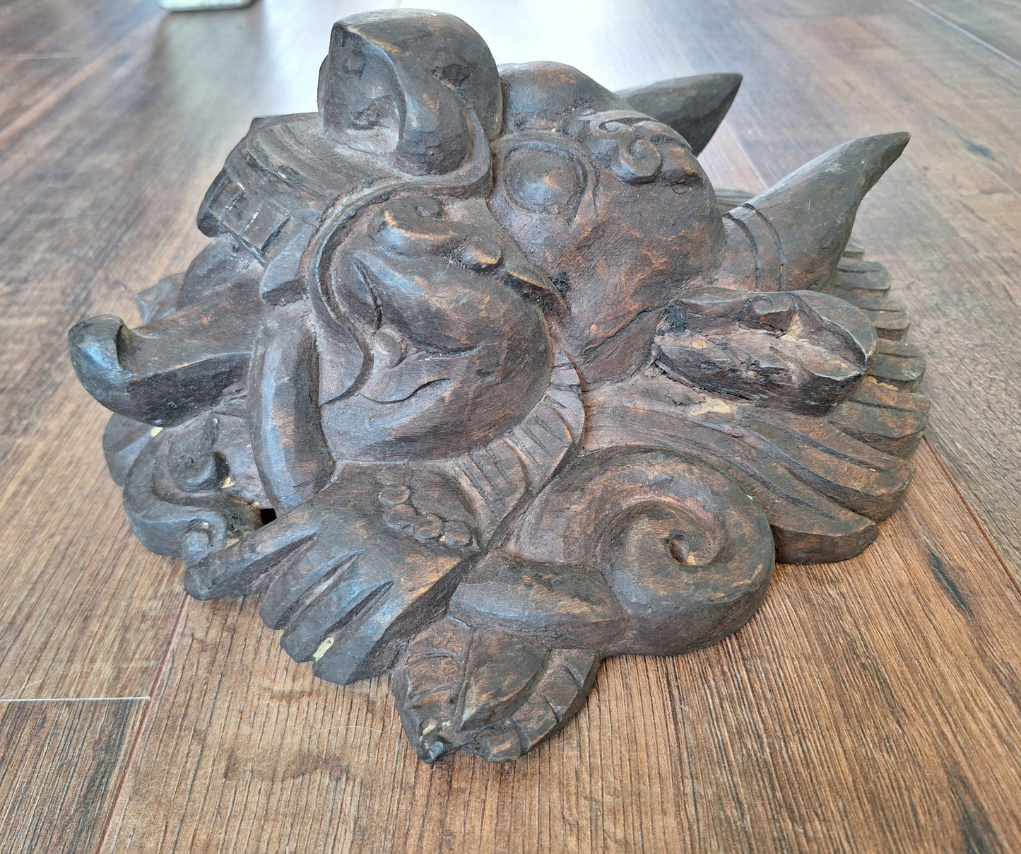 Vintage wooden Cheppu mask #2
