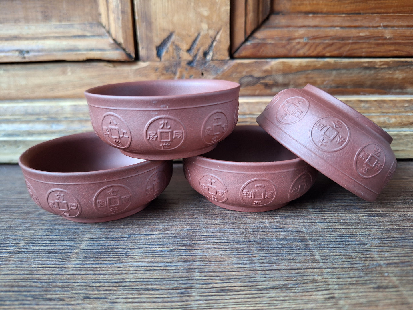 Yixing clay tea cup or offering bowl