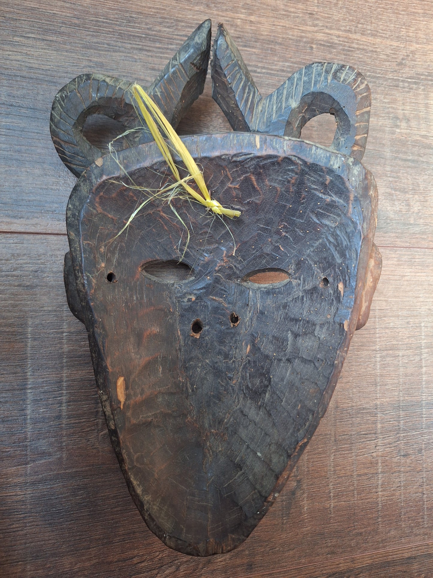 Old Nepalese wooden mask