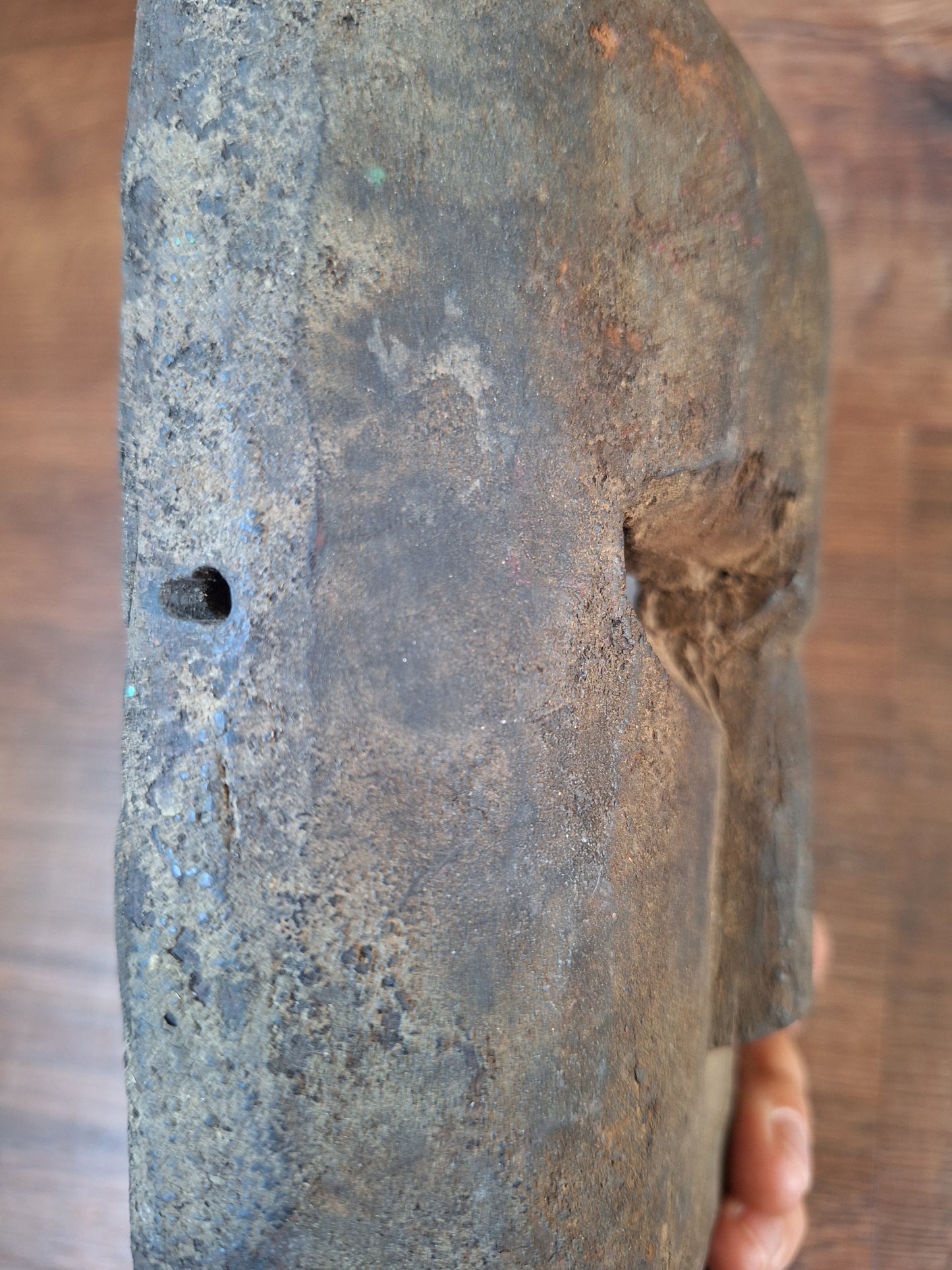 Antique Nepalese wooden mask