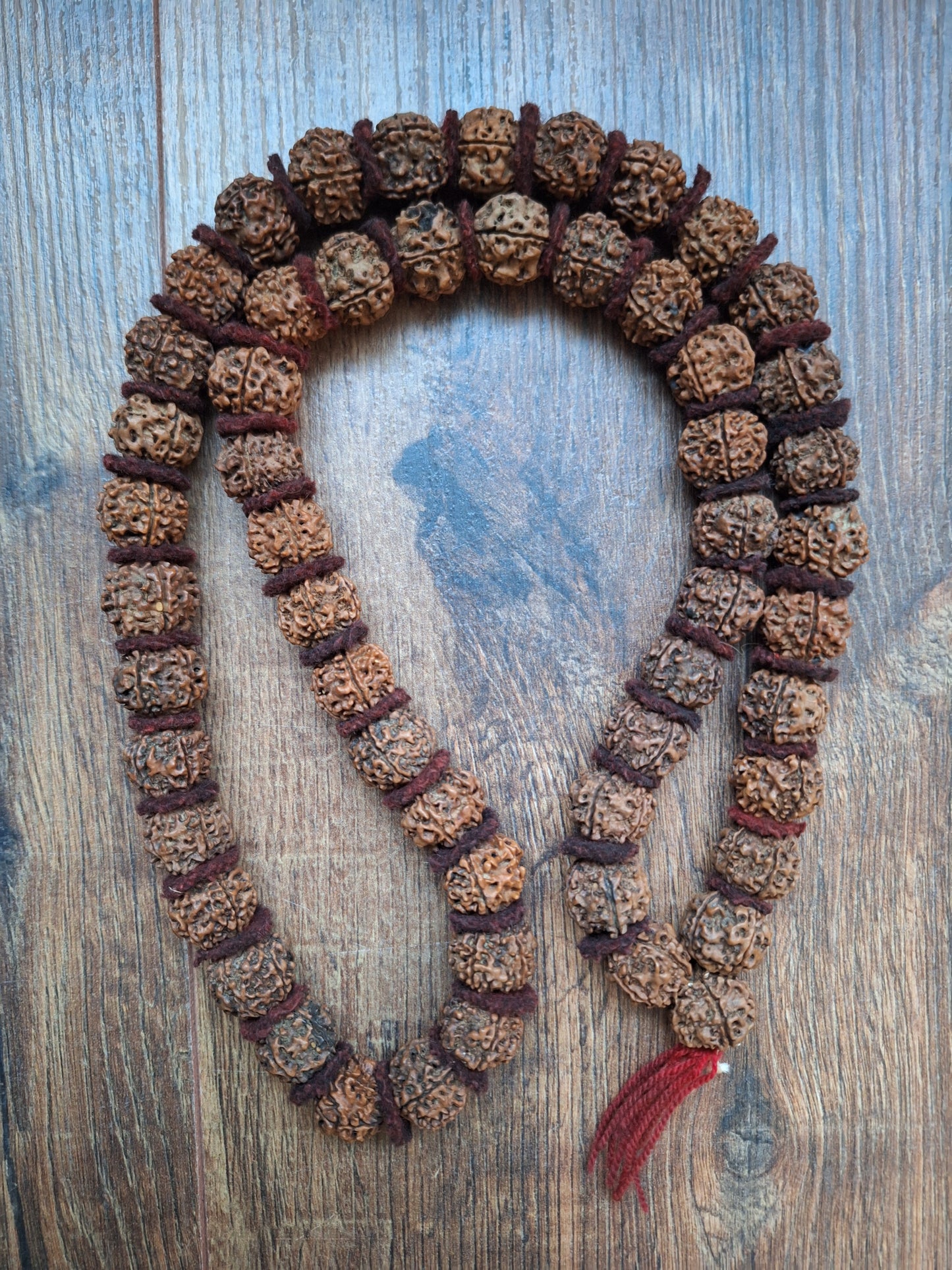 Old Nepalese rudraksha mala #18