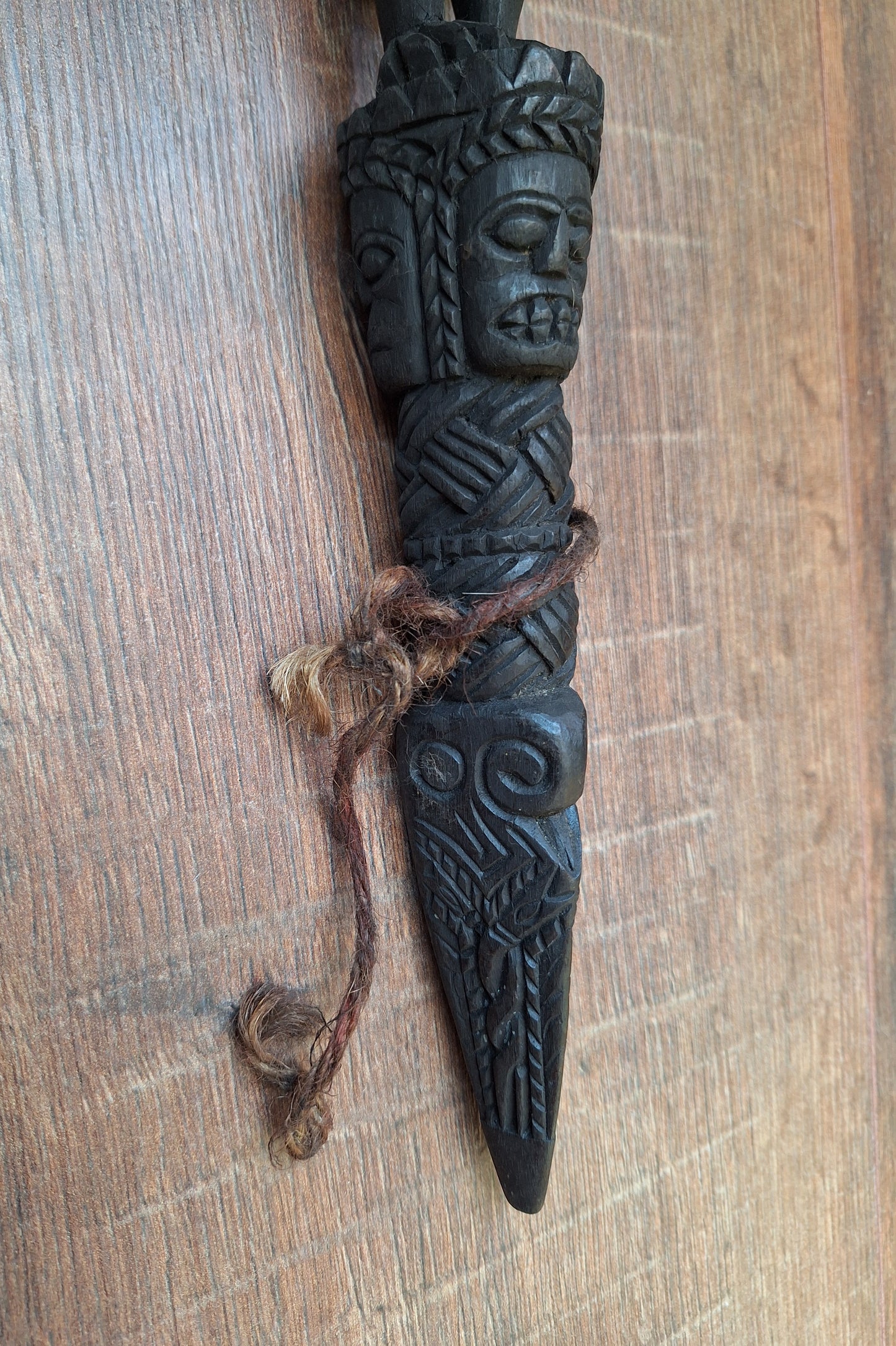 Old wooden phurba #44
