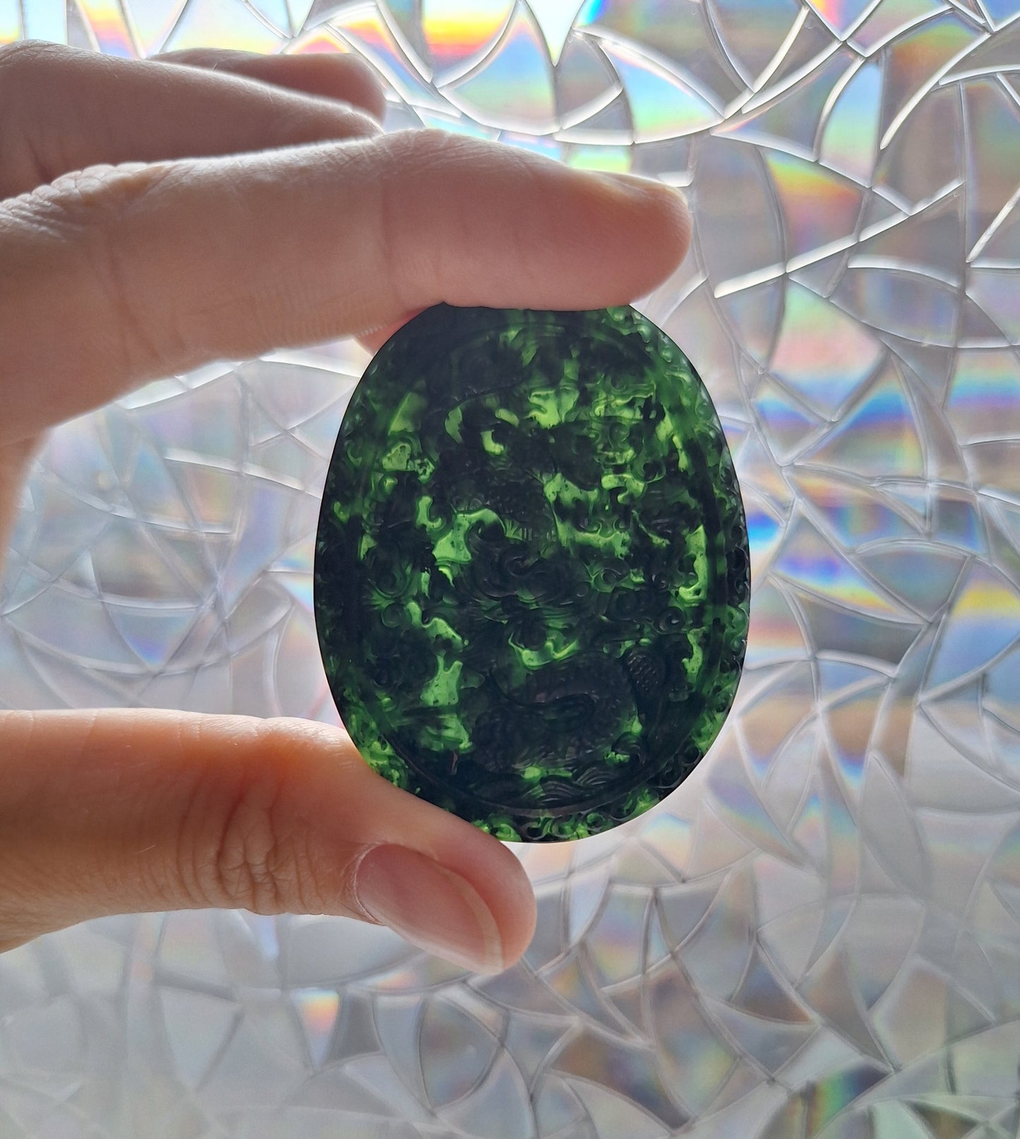 Jade pendant Dragon