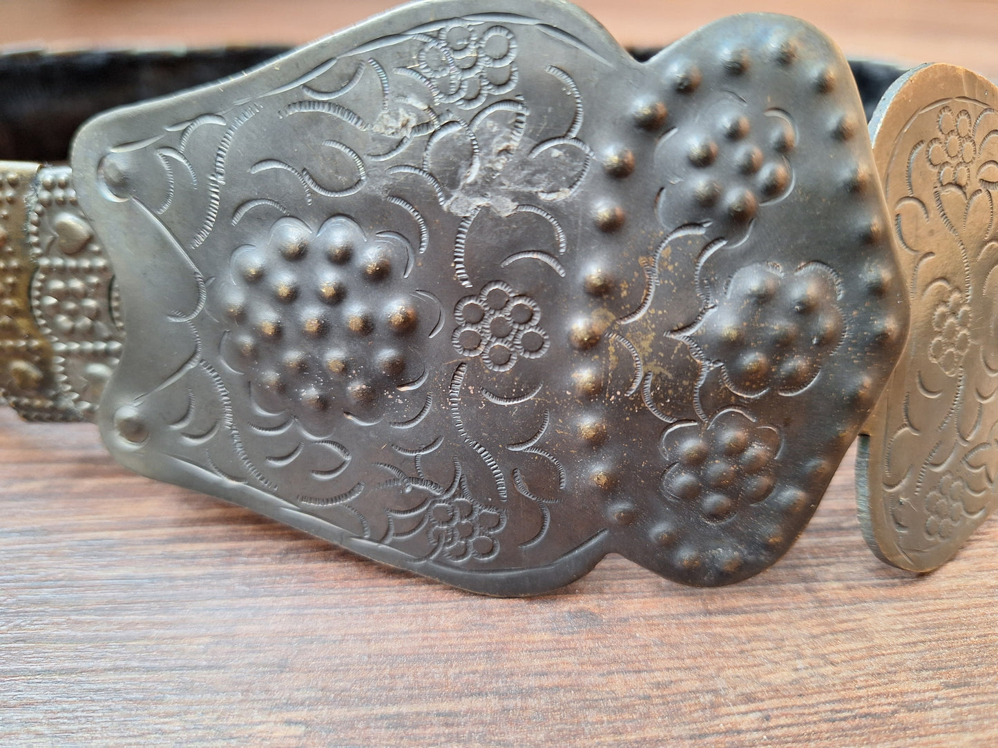 Vintage Ottoman brass belt