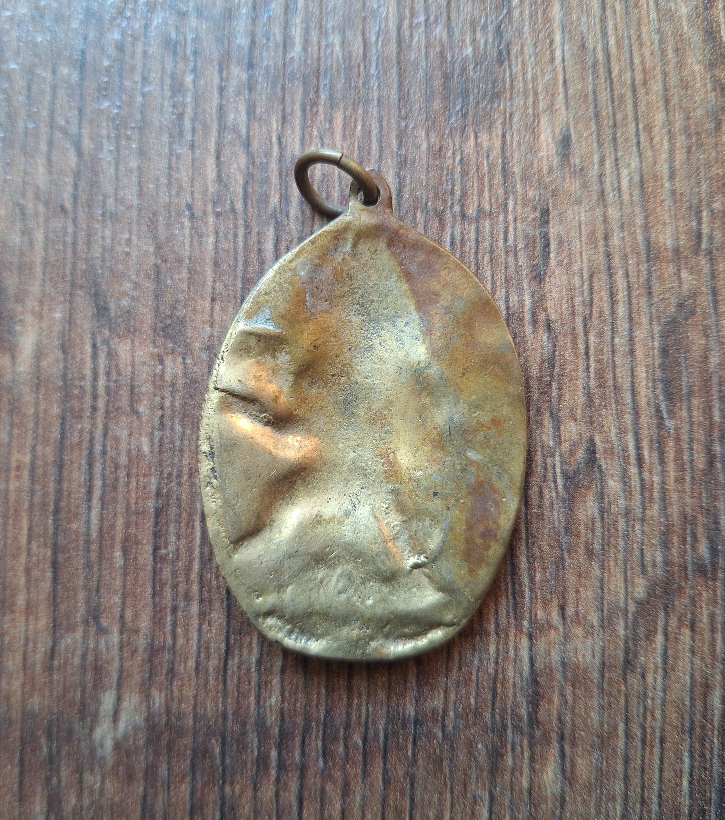 Vintage brass pendant Kali