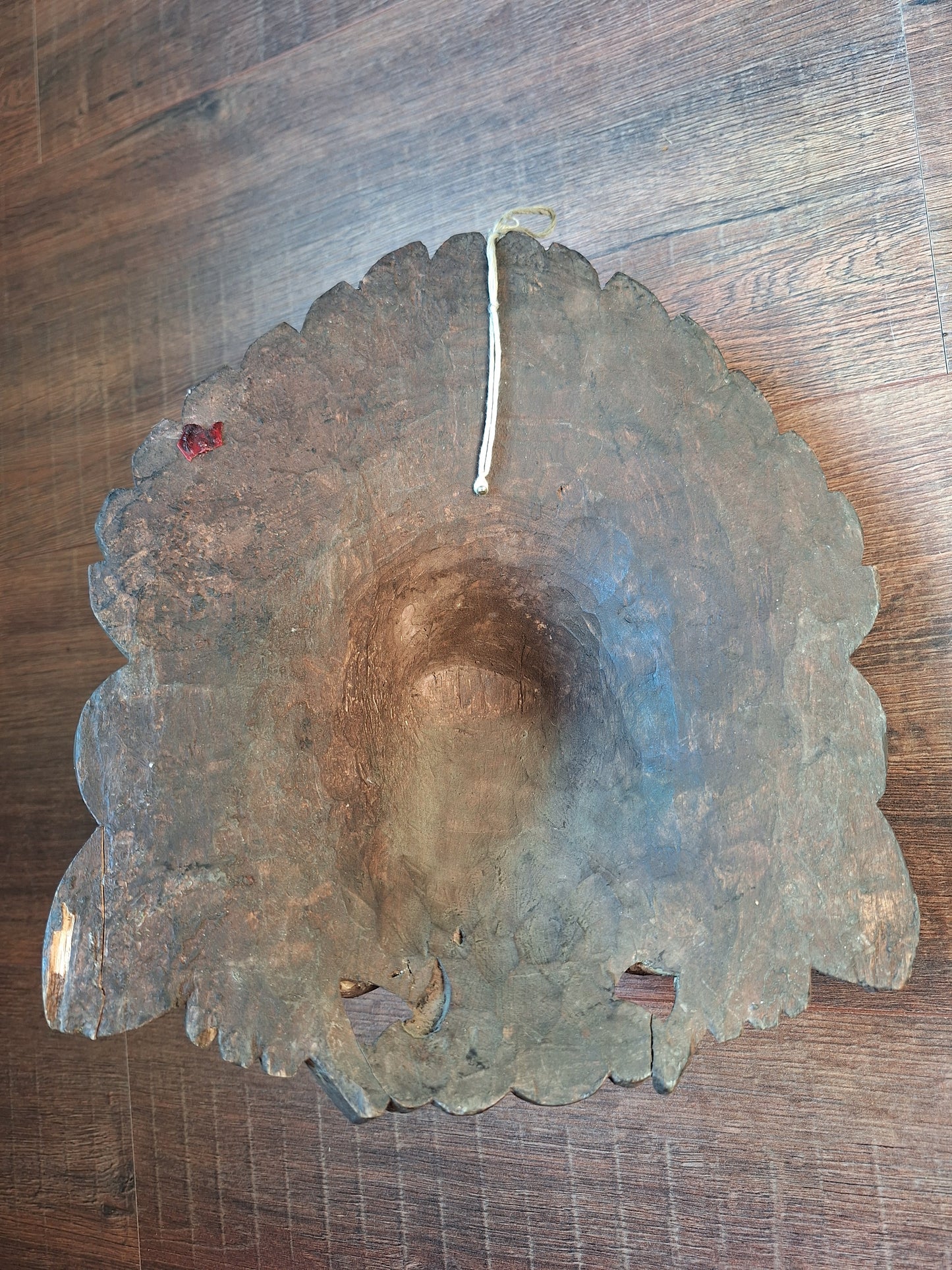 Vintage wooden Cheppu mask #1