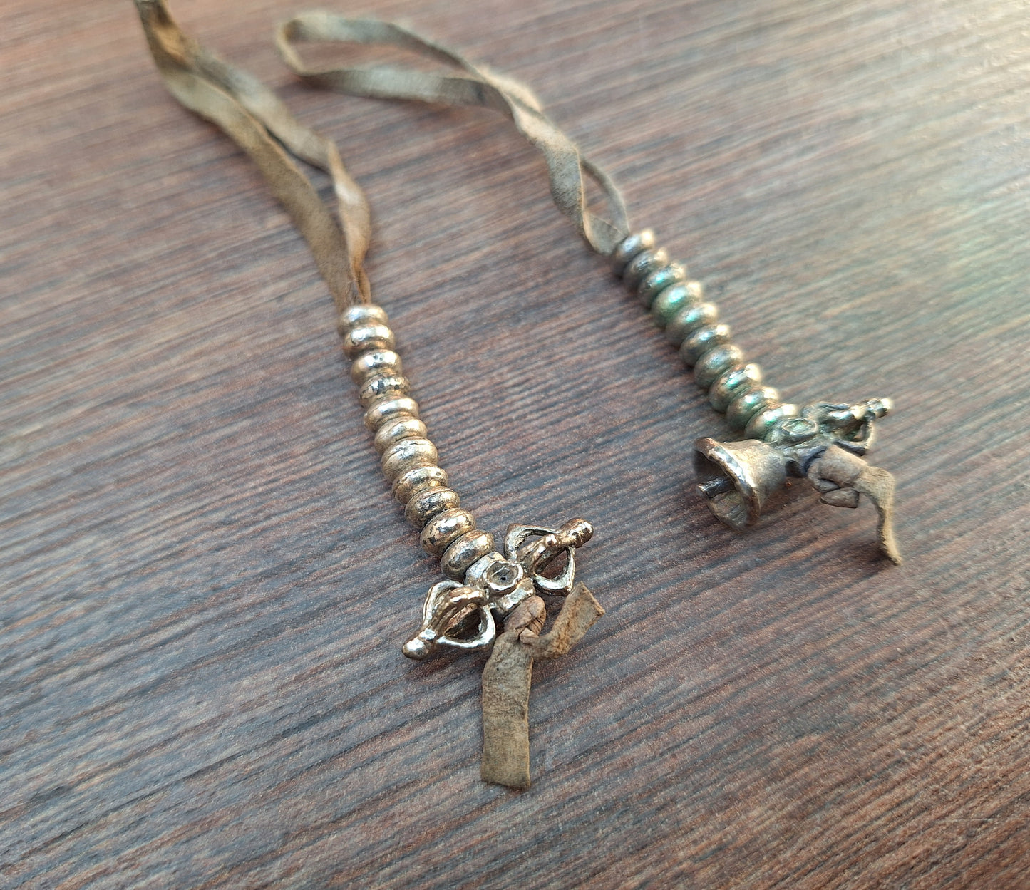 Vintage Tibetan mala counters