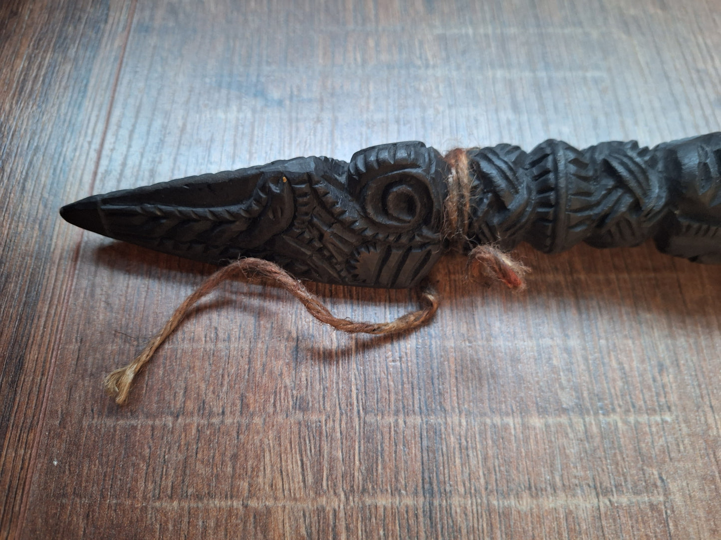 Antique wooden phurba #42