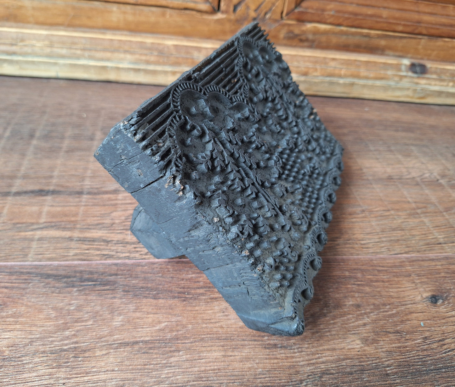 Old wooden Indian blockprint stamps