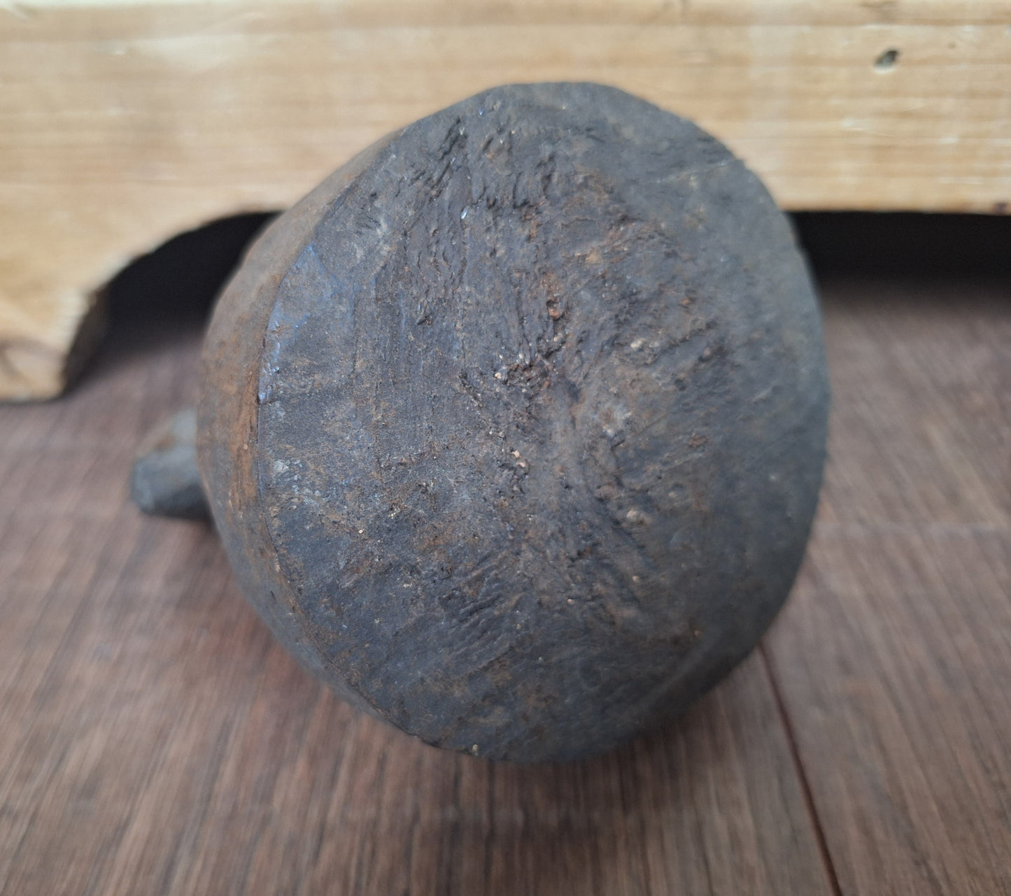 Antique Nepalese butter jar lid