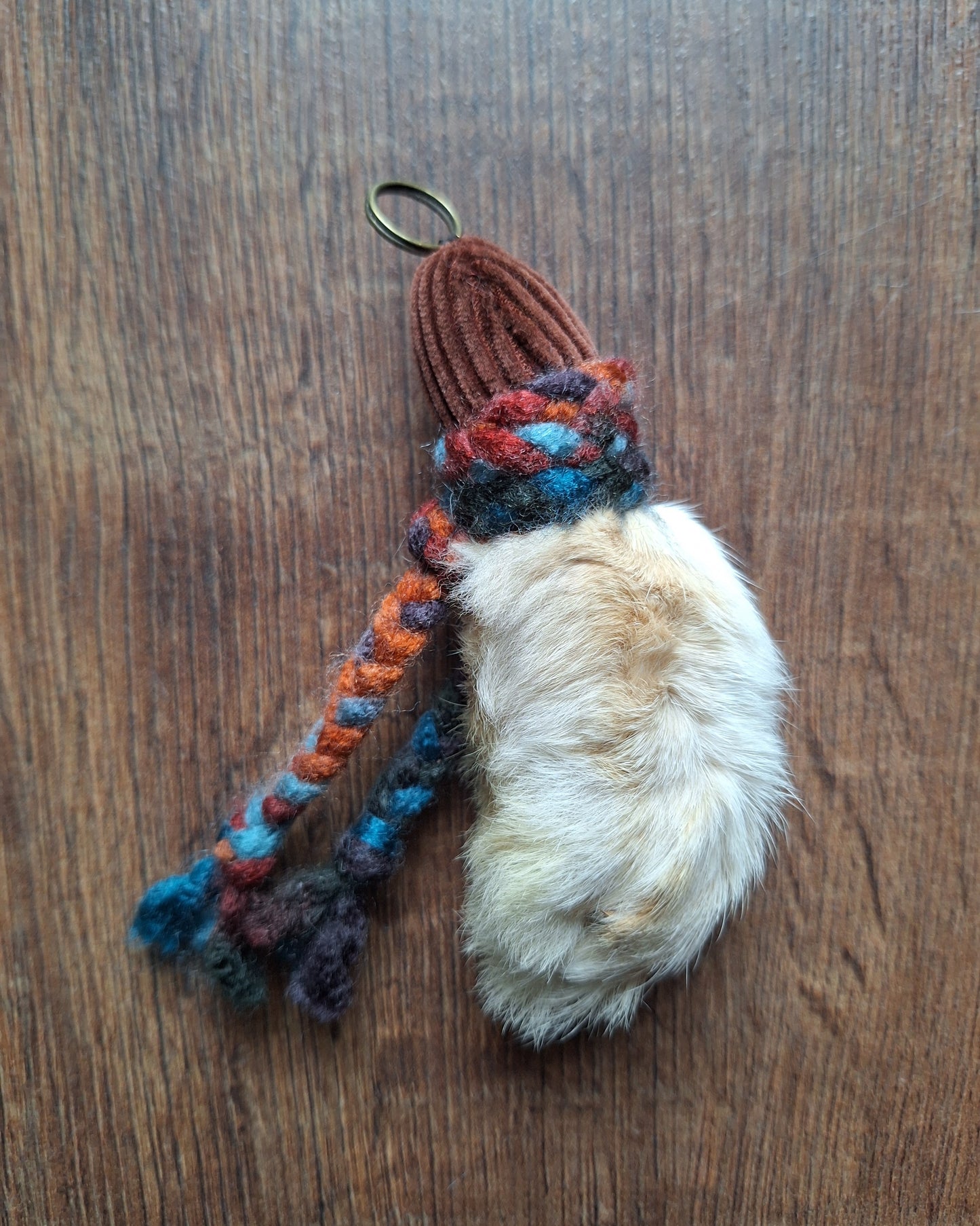 Rabbit paw pendants