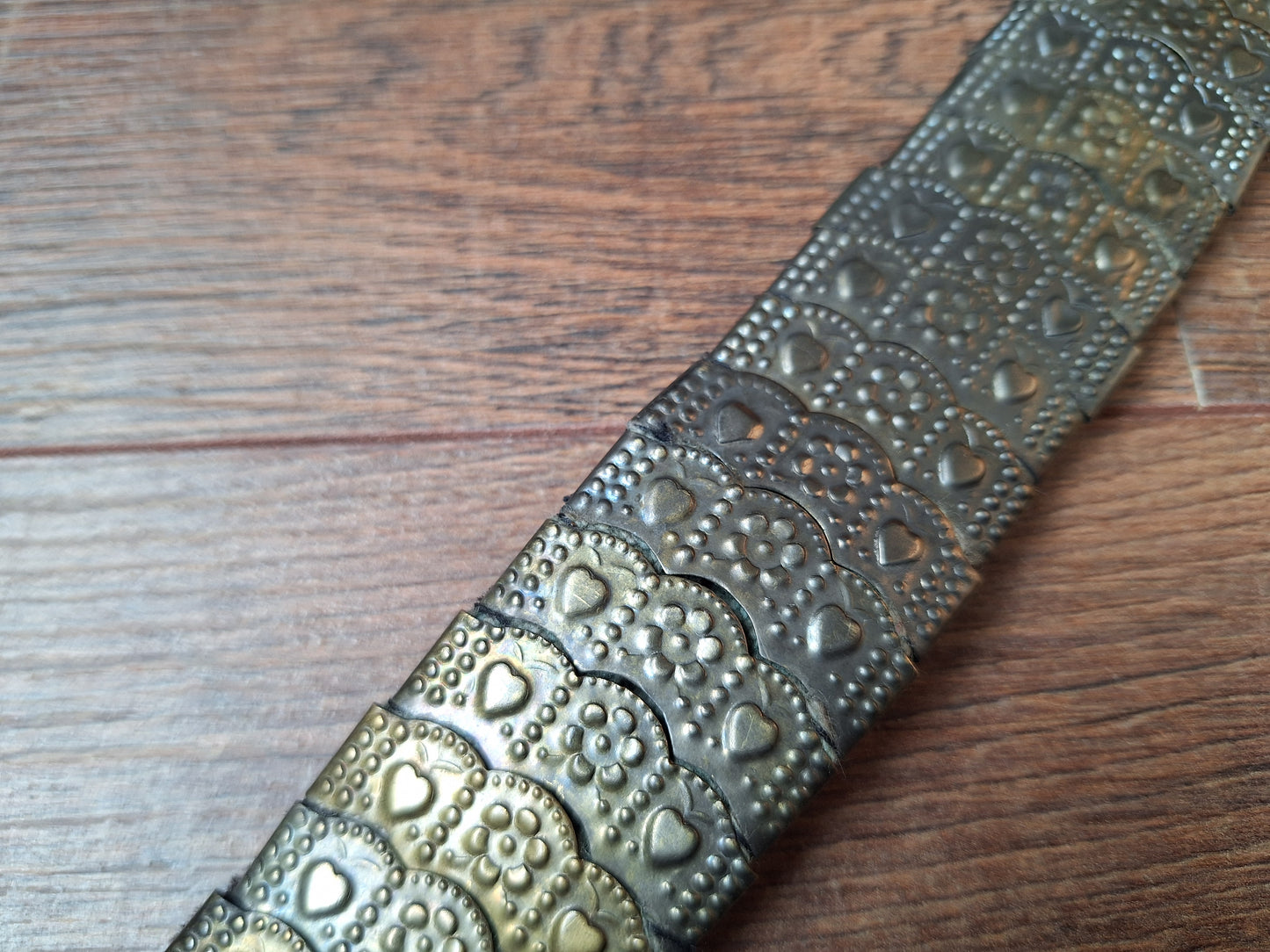 Vintage Ottoman brass belt