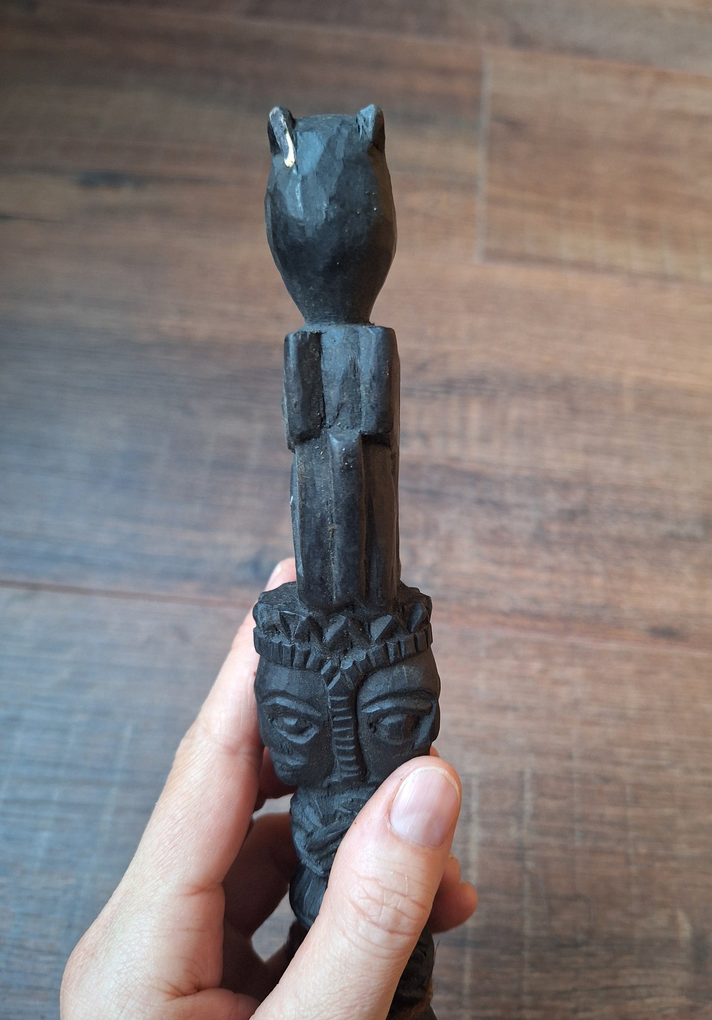 Antique wooden phurba #42