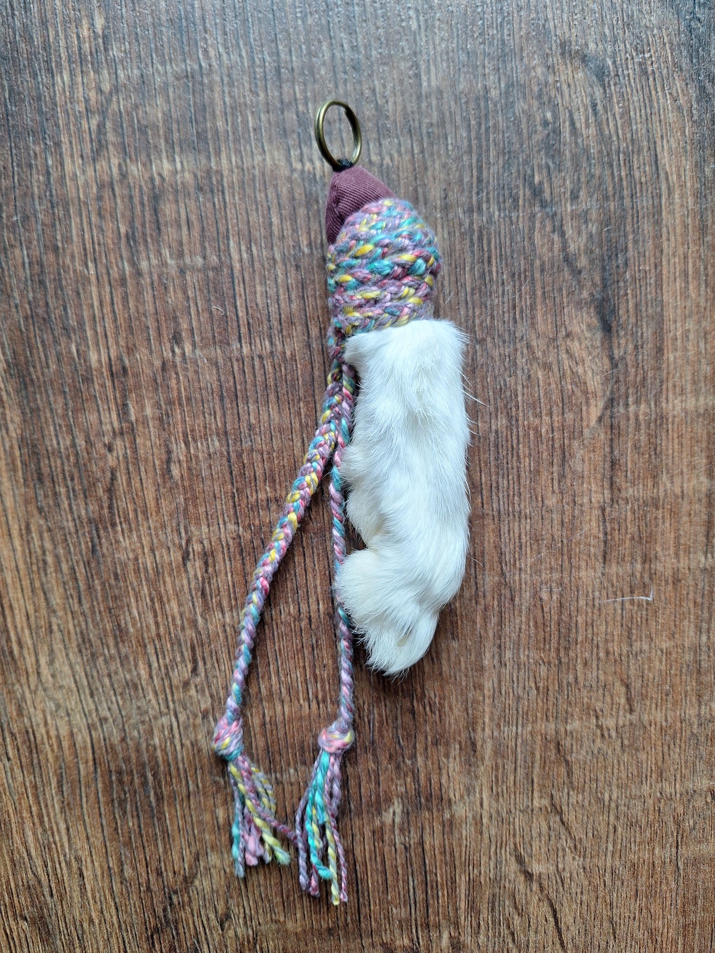 Rabbit paw pendants