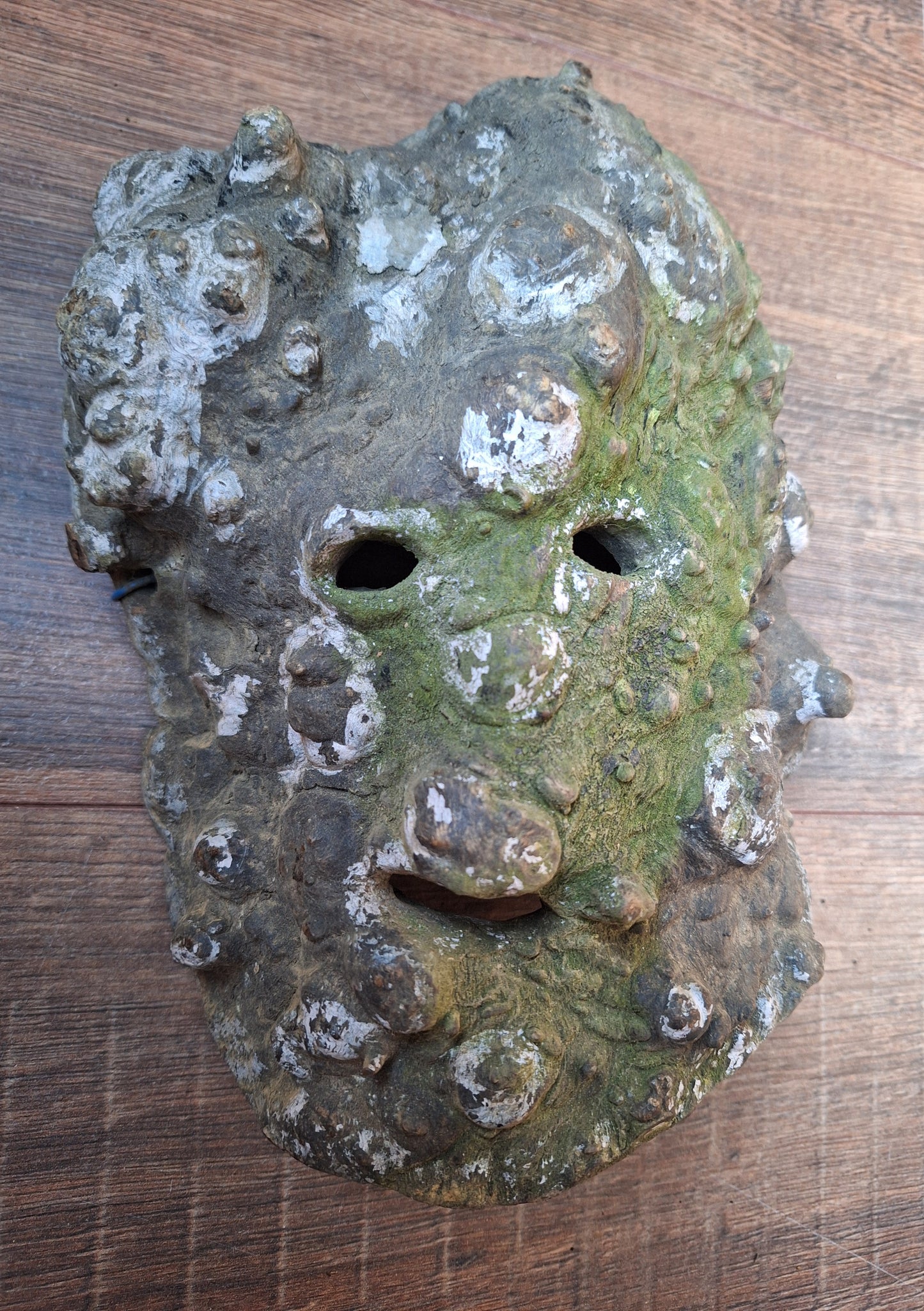 Antique Nepalese tree bark mask