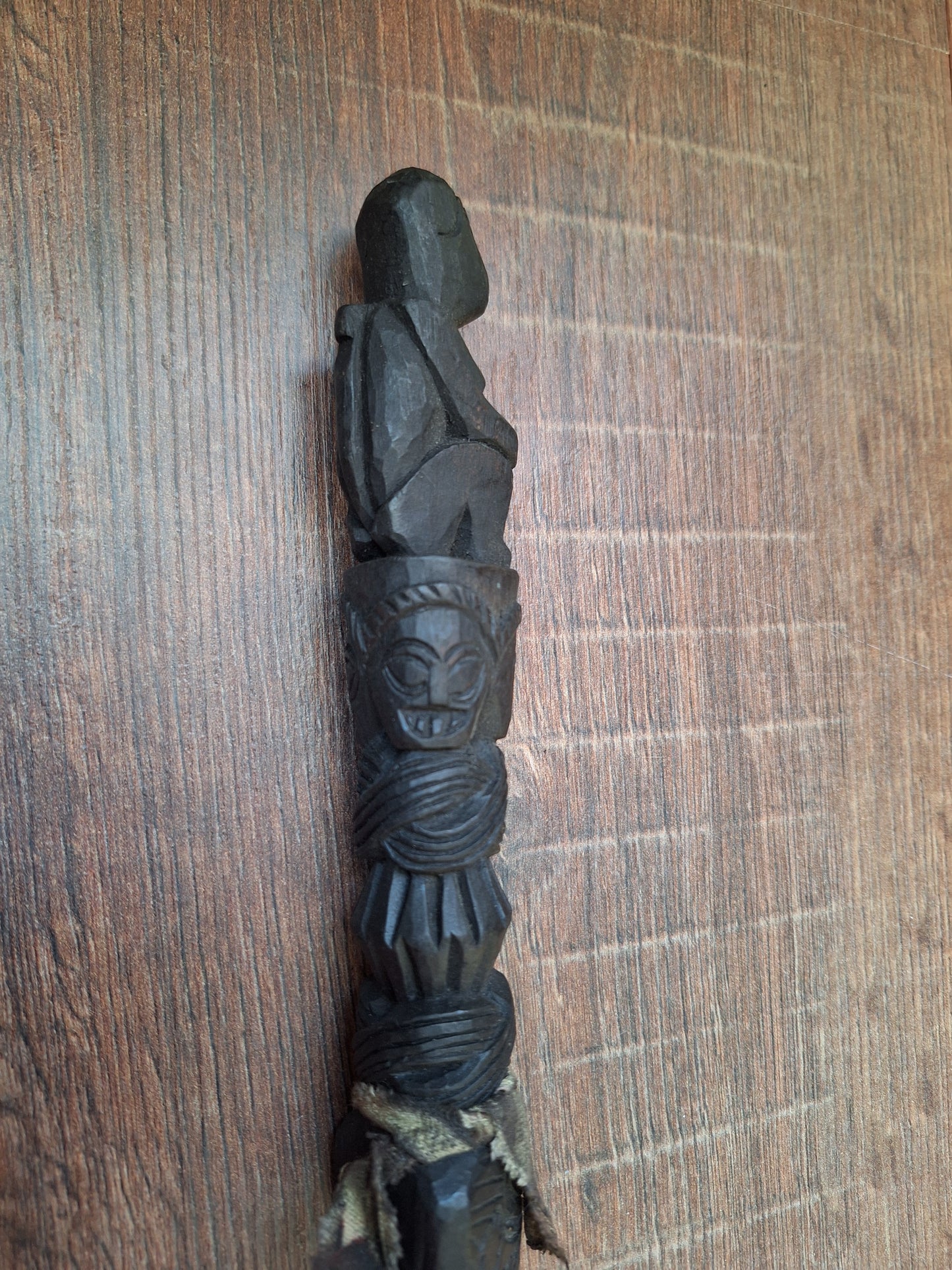 Antique wooden phurba #45