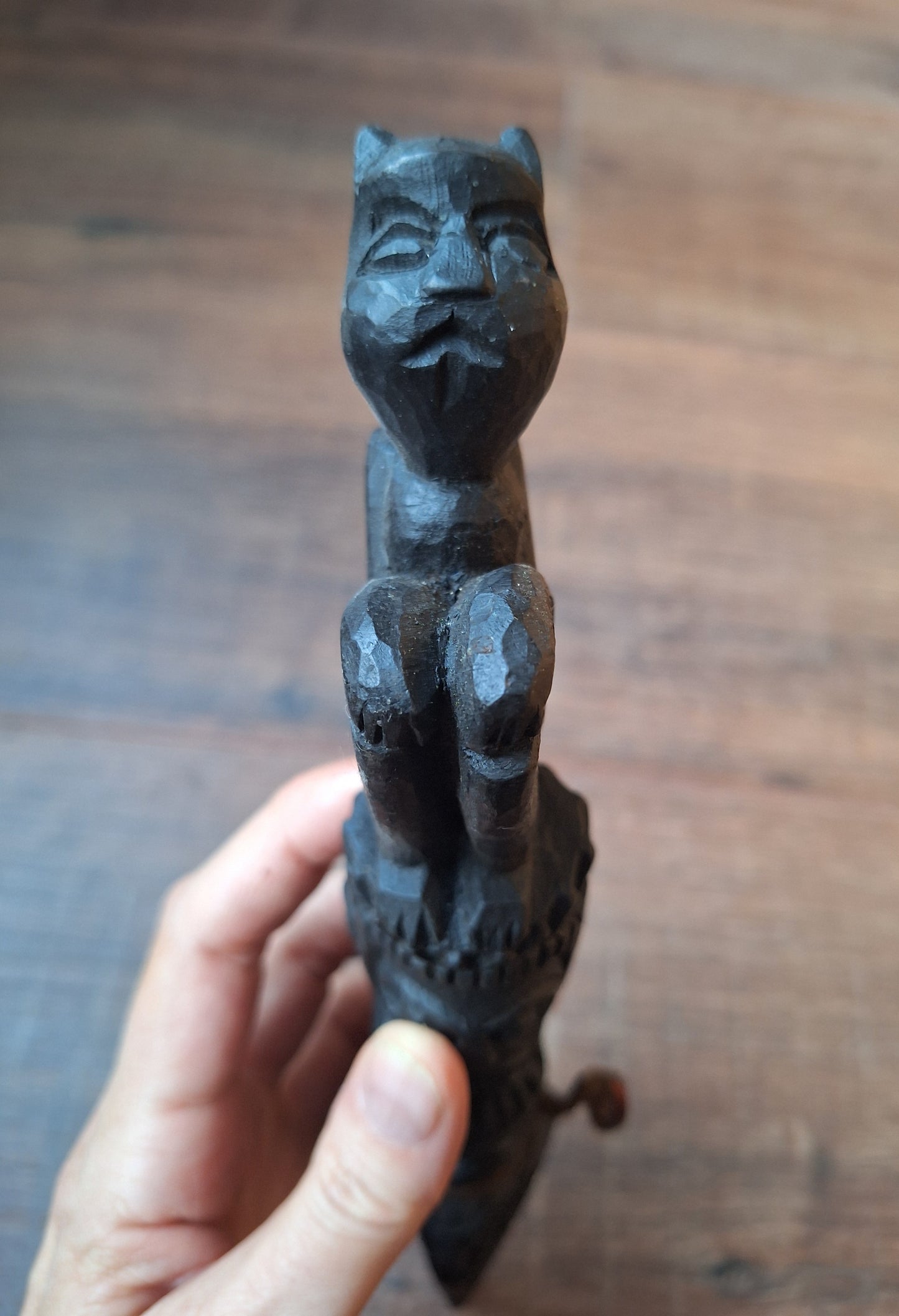 Antique wooden phurba #42