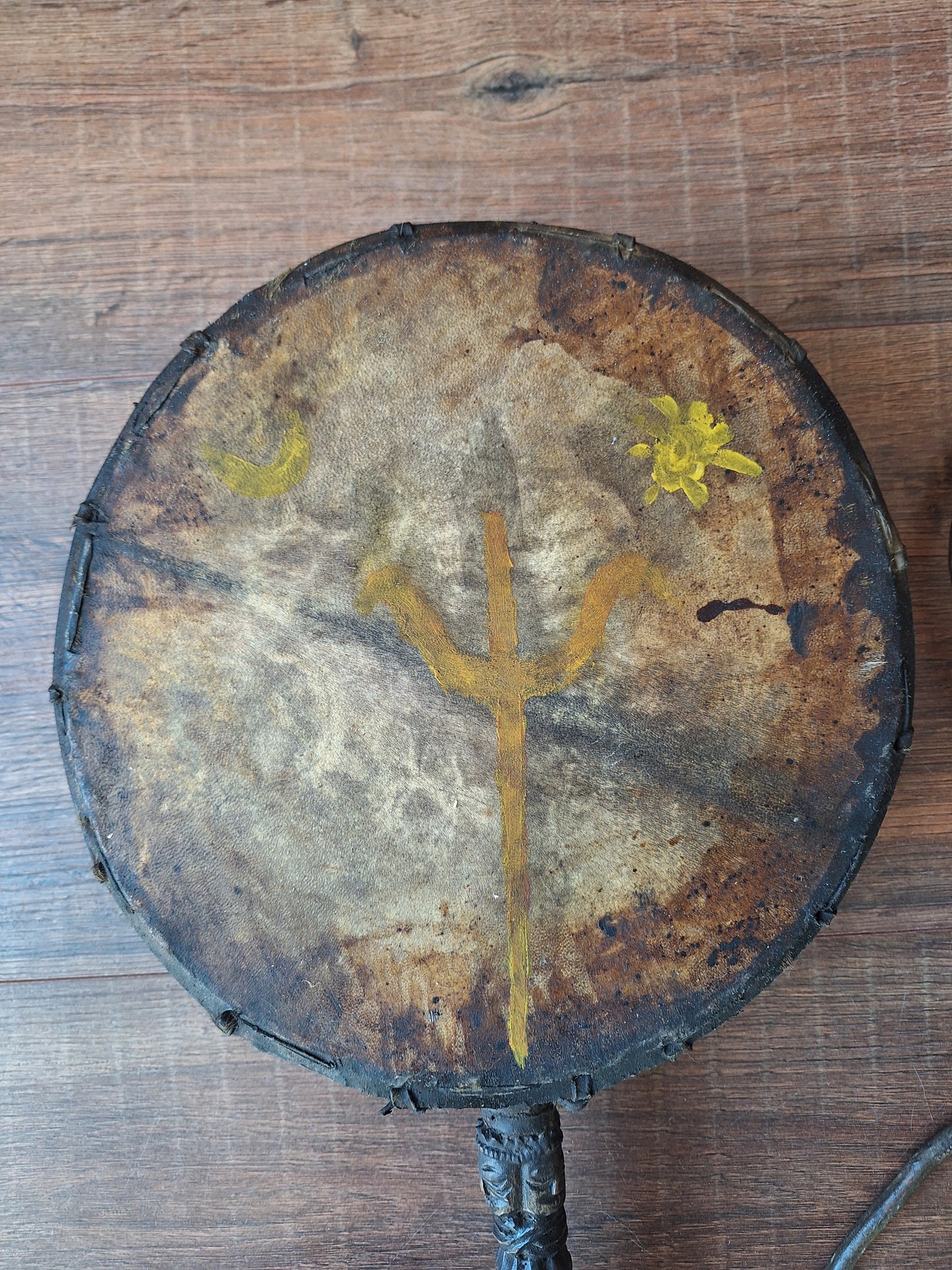 Old Nepalese dhyangro drum #11