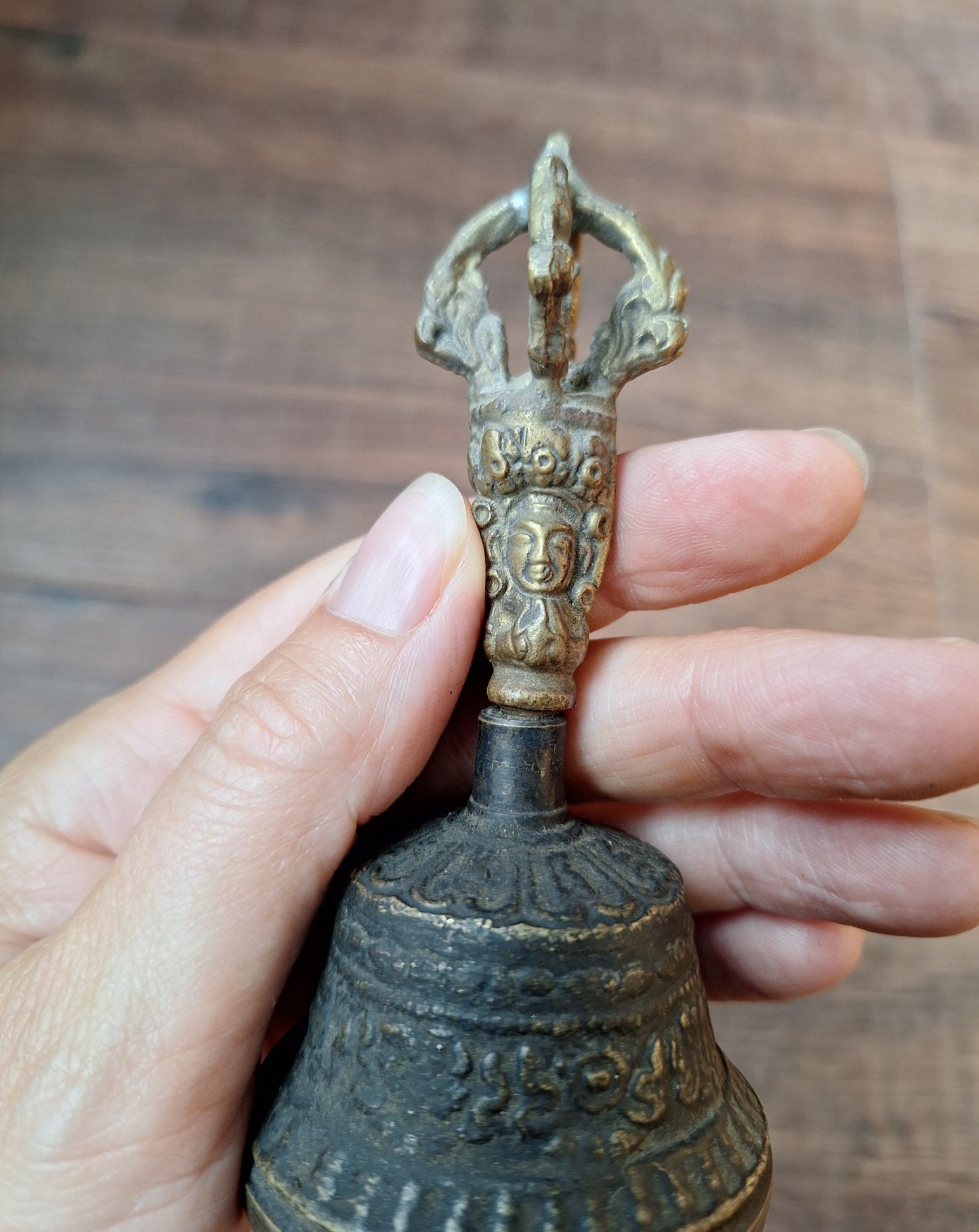 Old altar bell Tibetan Buddhist style, small #3, B-quality