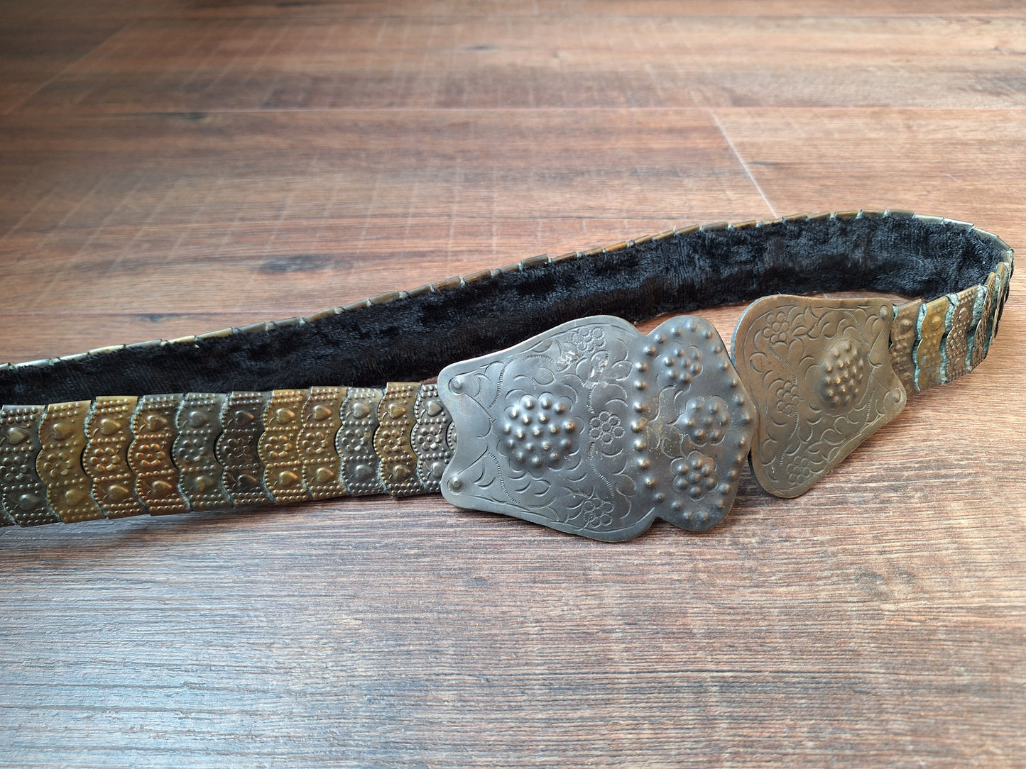 Vintage Ottoman brass belt