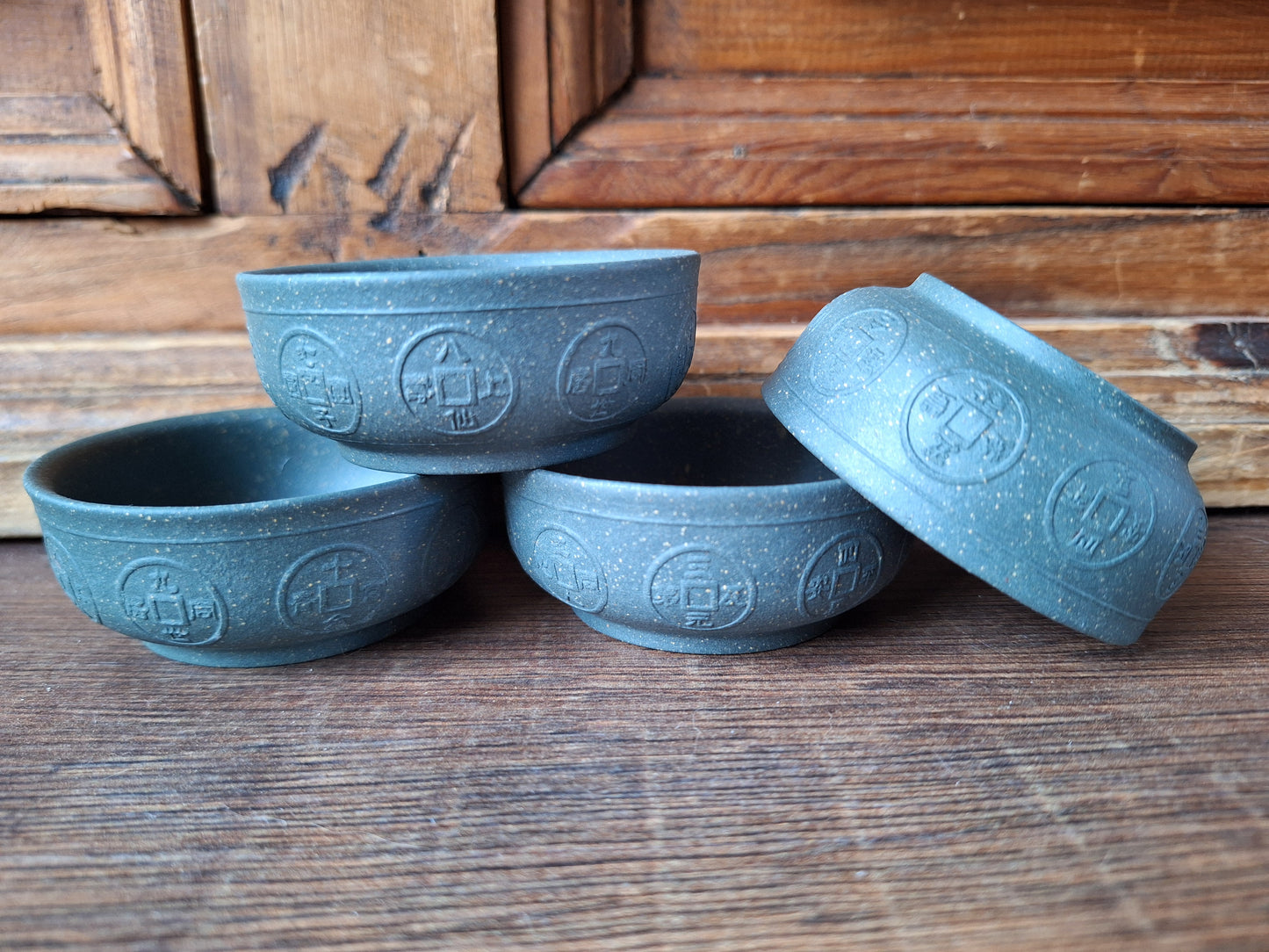 Yixing clay tea cup or offering bowl