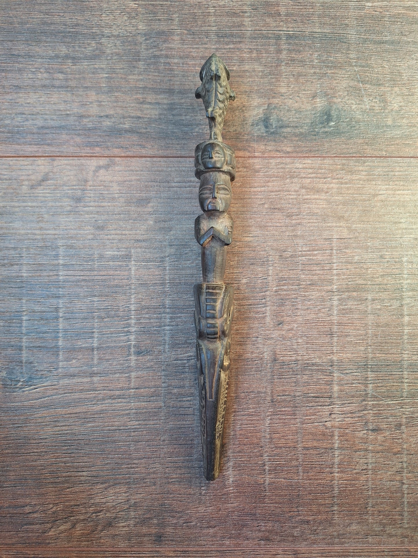 Antique wooden phurba #55