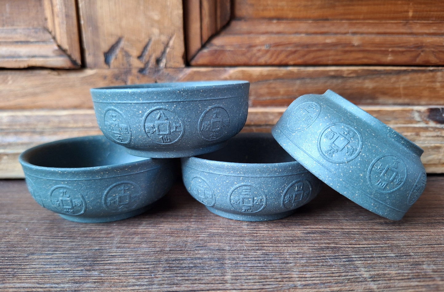 Yixing clay tea cup or offering bowl