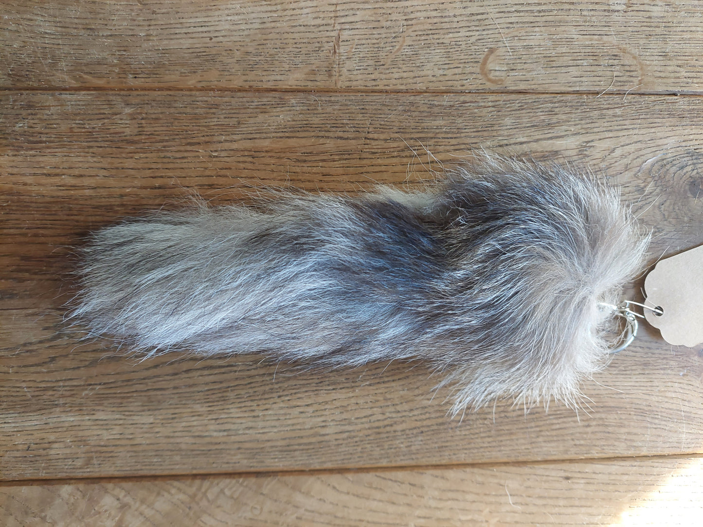 Fox tail keychain #1