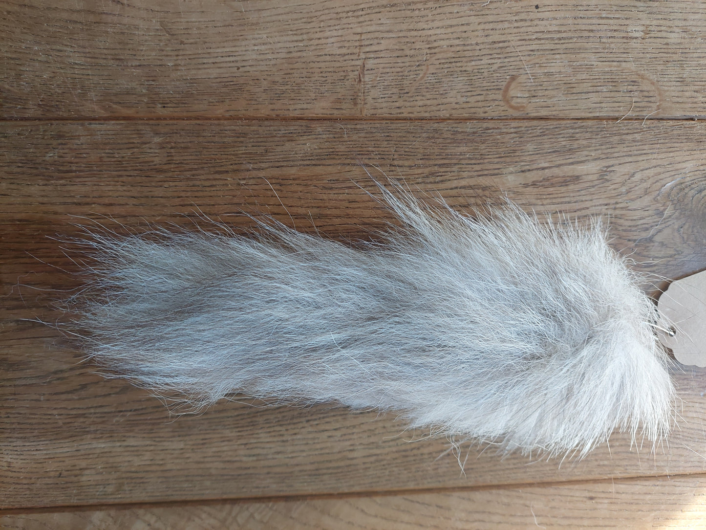 Fox tail keychain #1