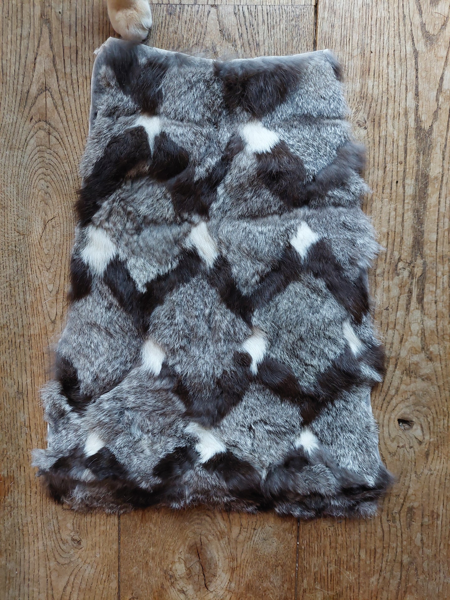 Rabbit fur piece