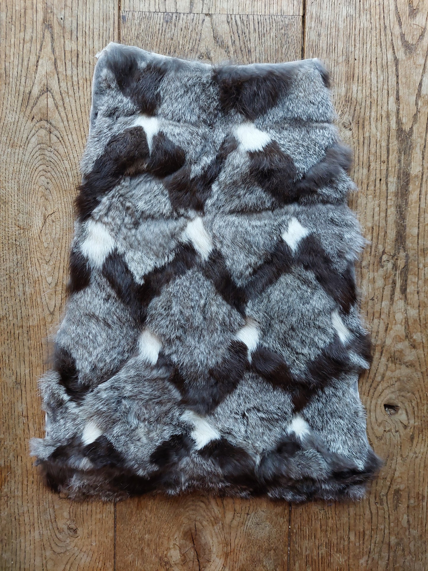 Rabbit fur piece