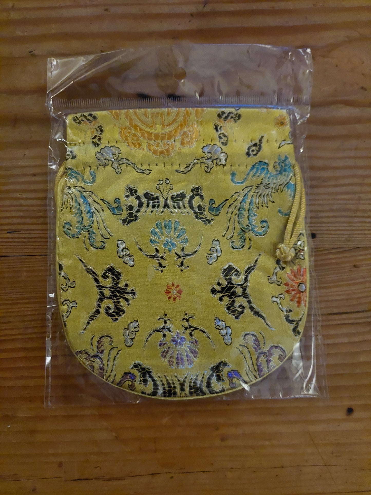 Tibetan silk pouch #2