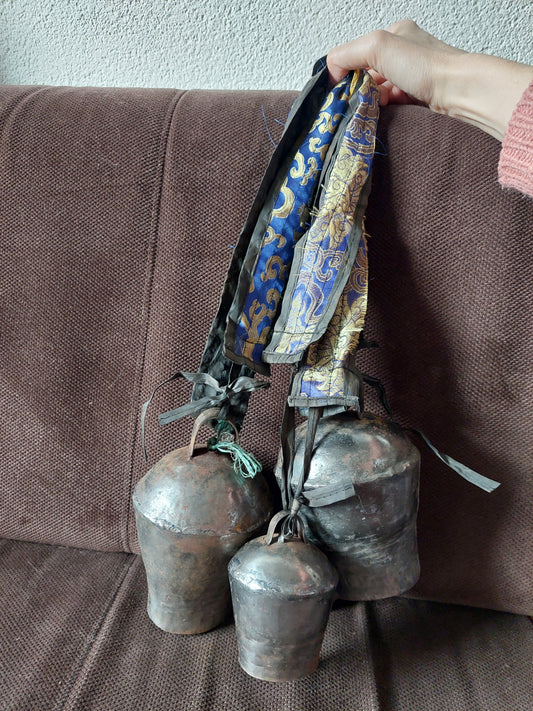 Vintage Nepalese yak bells