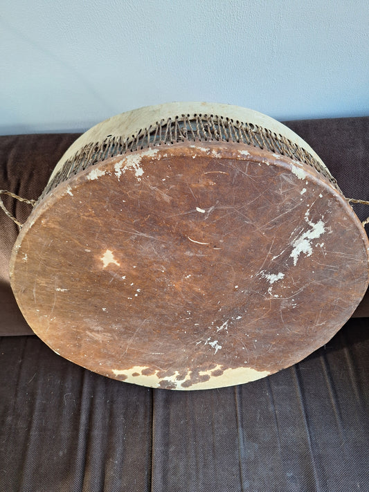 African double headed frame drum