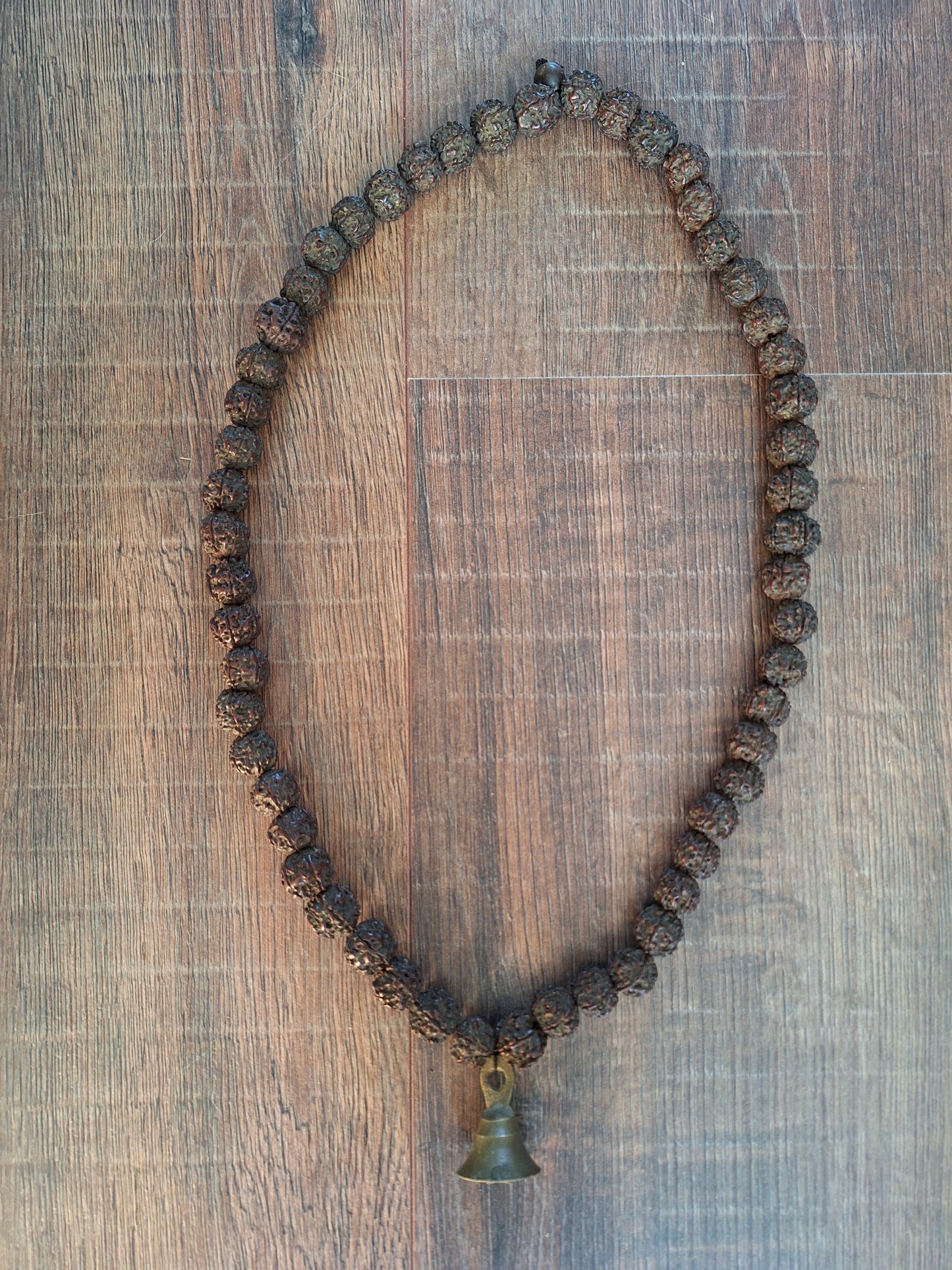 Old Nepalese shamanic rudraksha necklace #15