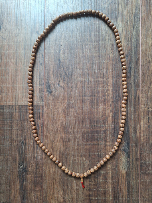 Vintage Tibetan bodhi seed mala