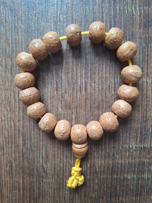 Vintage phoenix eye bodhi mala bracelet