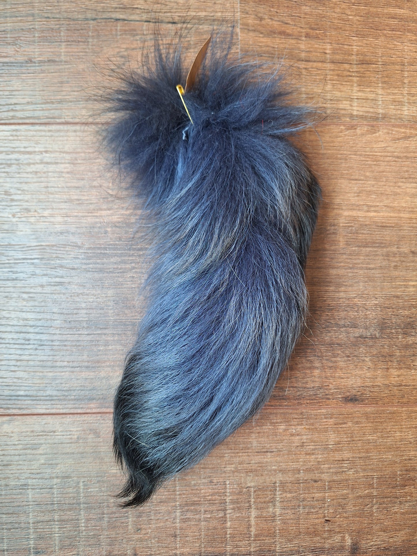 Colorful painted fox tails