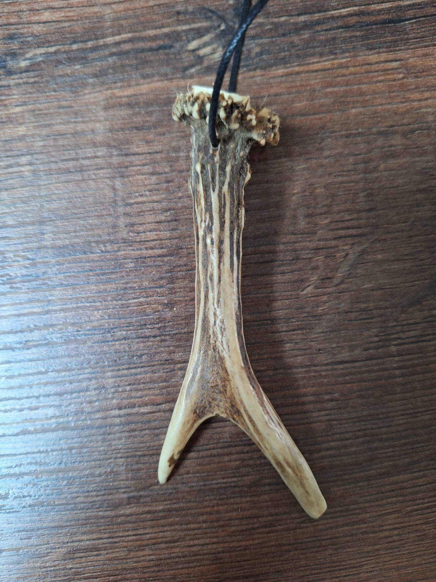 Roe deer antler necklaces