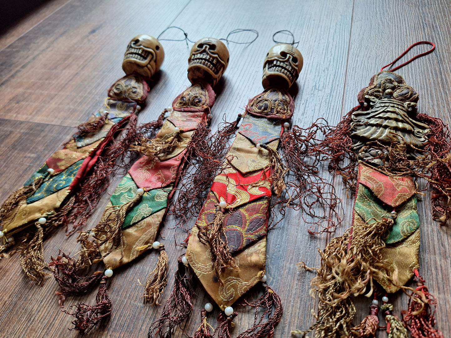 Tibetan amulet wall hangers