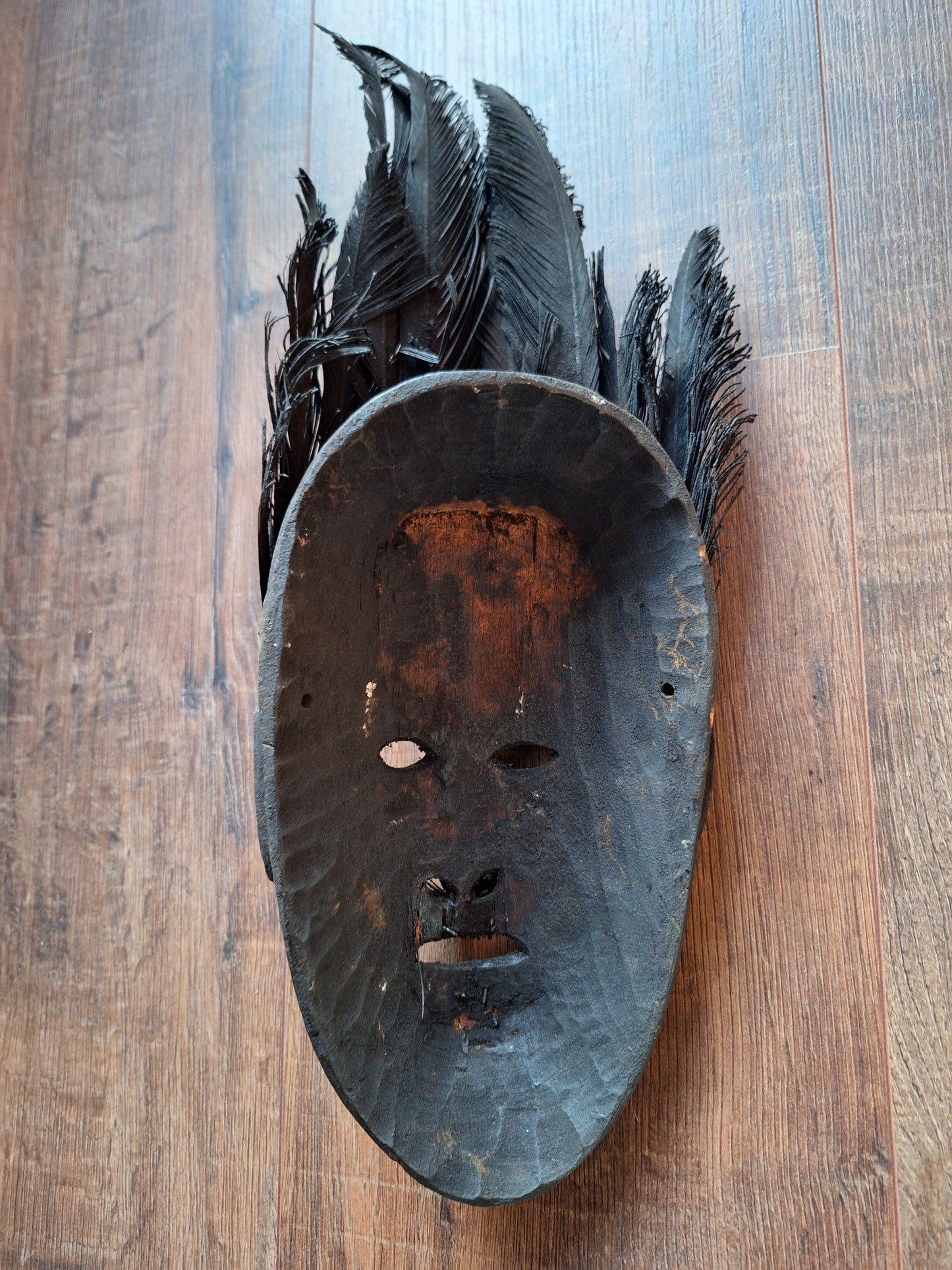 Antique Nepalese wooden mask