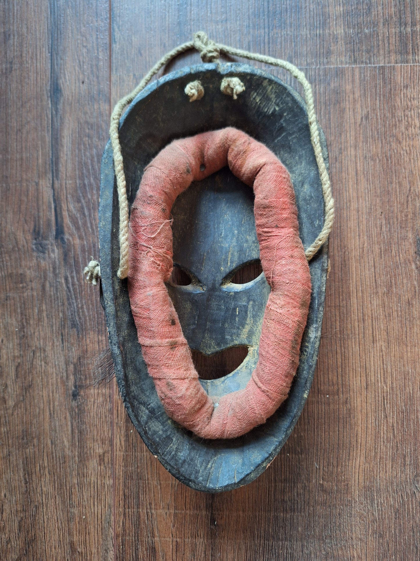 Antique Nepalese wooden mask