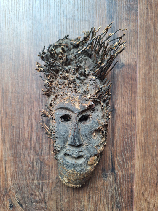 Nepalese palm tree root mask #2