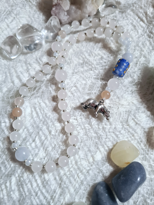 Prayerbeads "Moonbear"