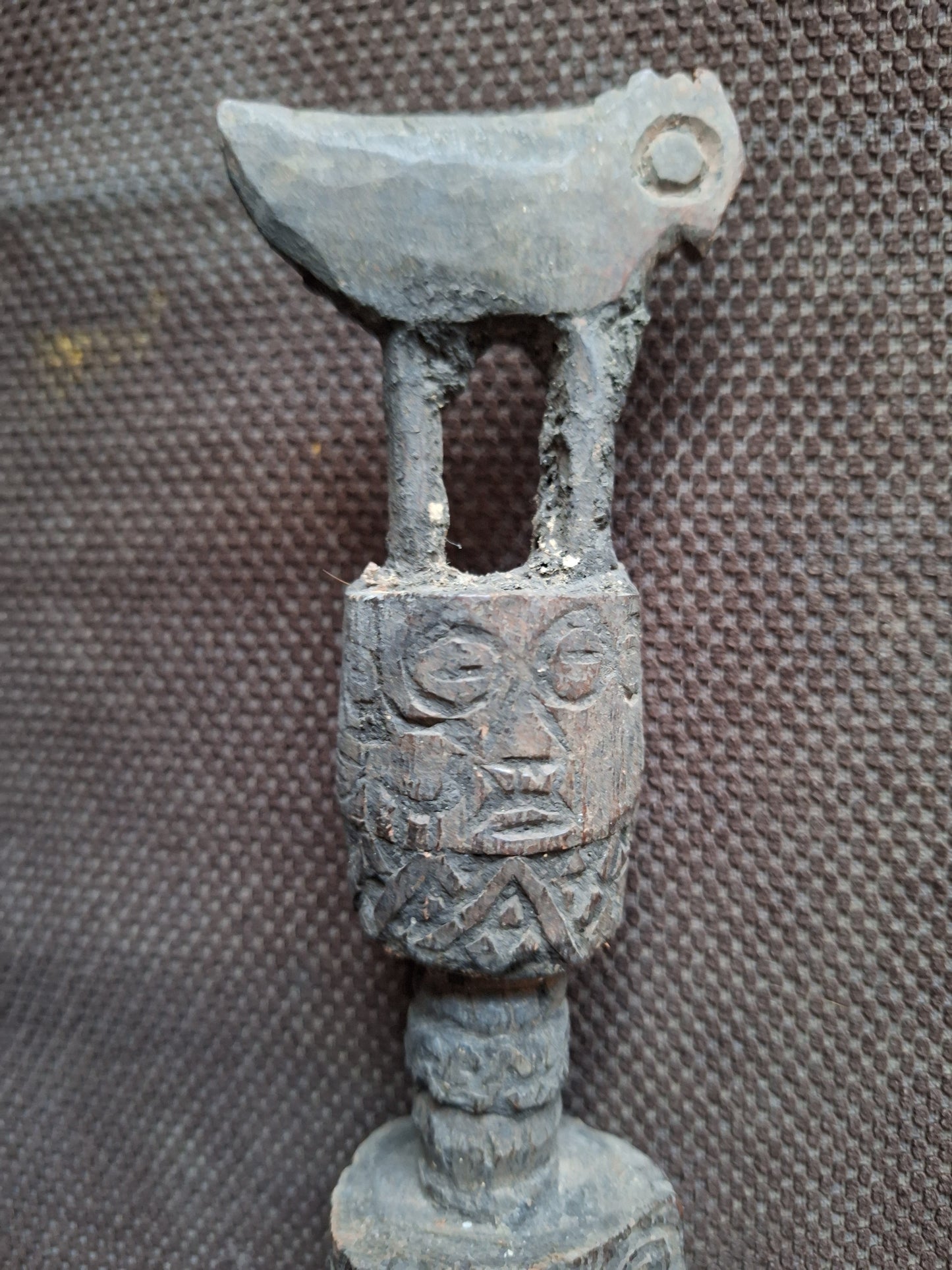 Antique wooden phurba #33