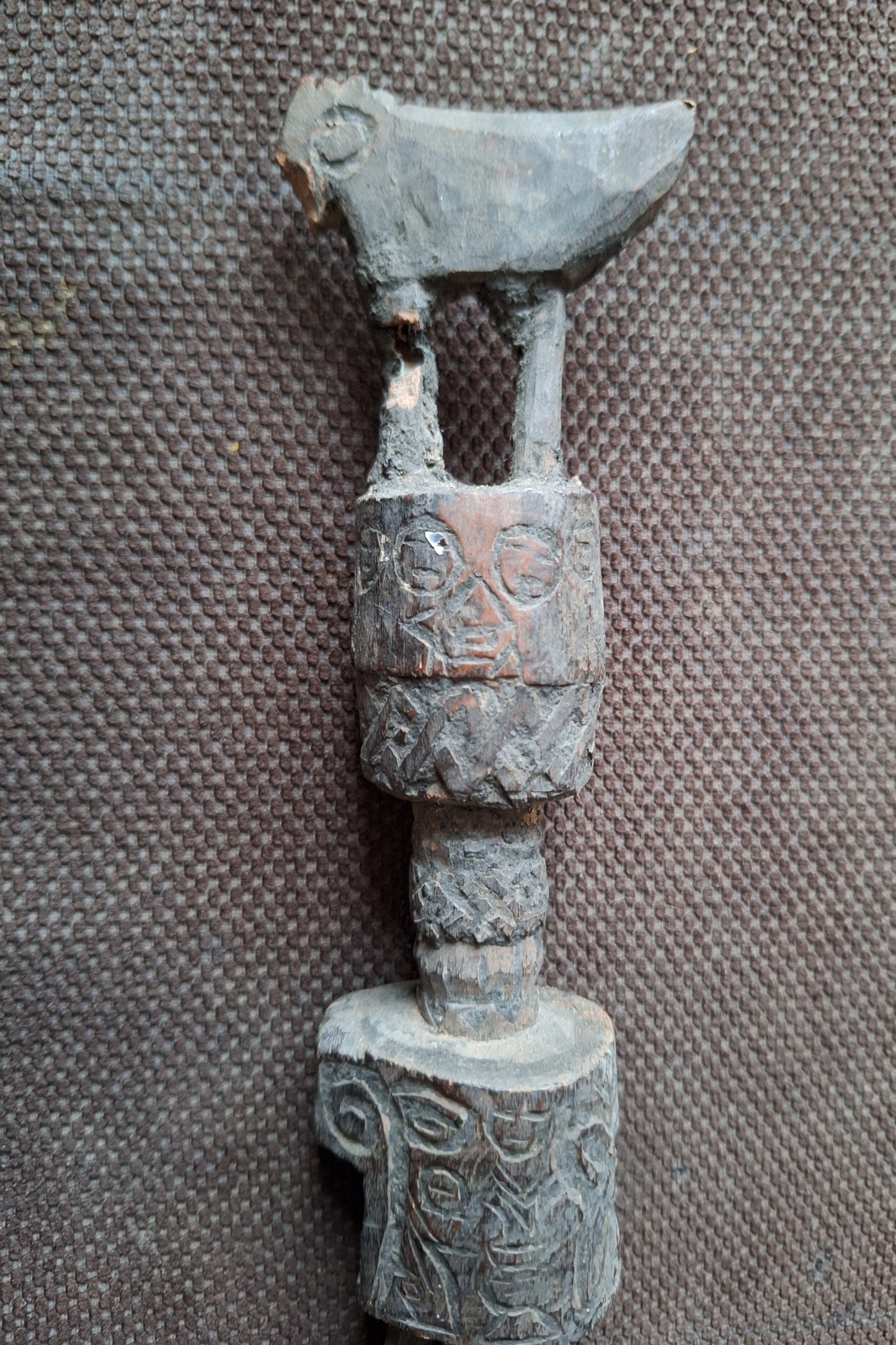 Antique wooden phurba #33