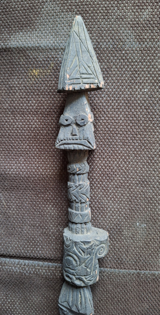 Antique wooden phurba #36