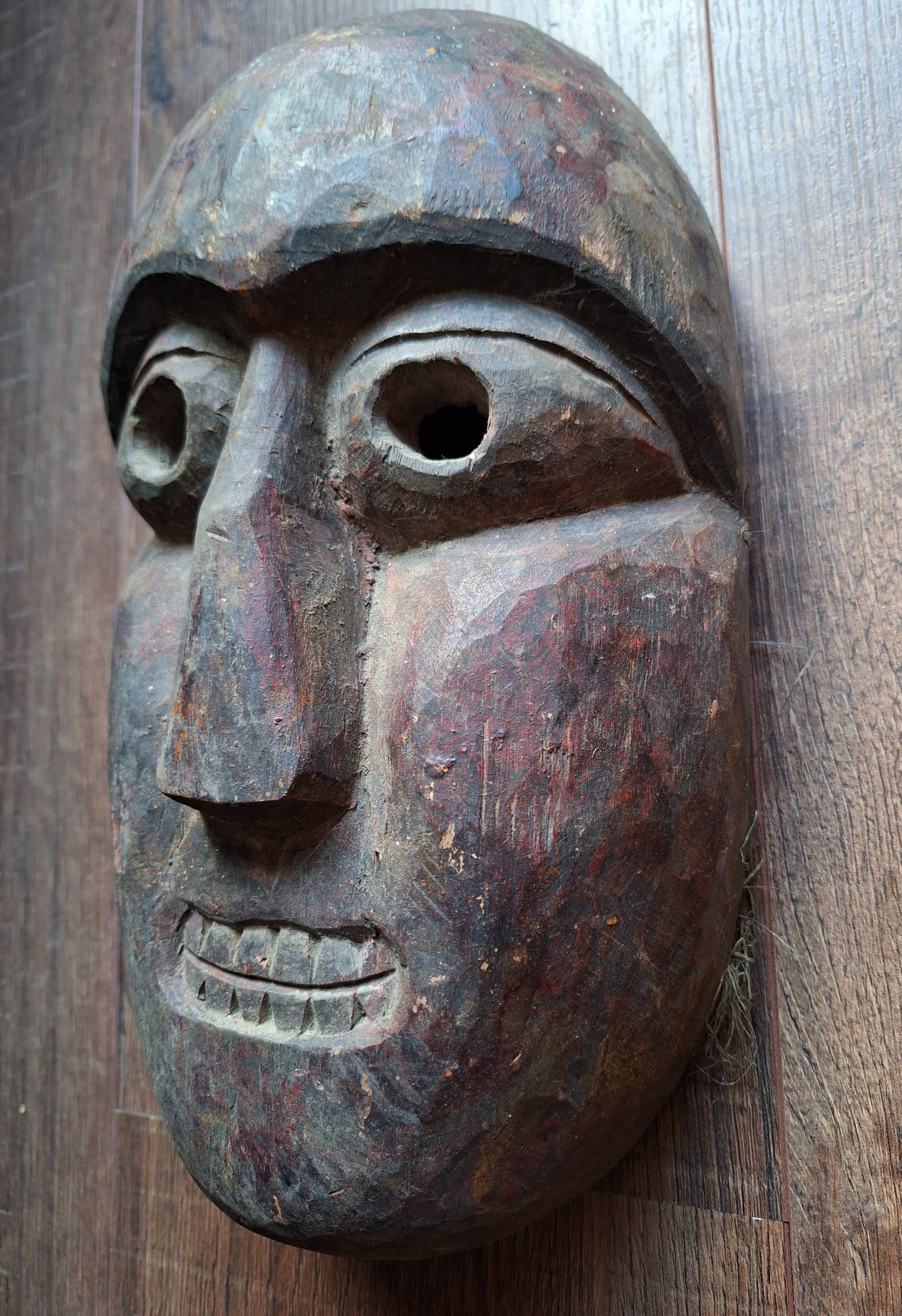 Antique Nepalese wooden mask